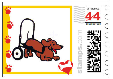 K-9Cart.com Photo Stamp